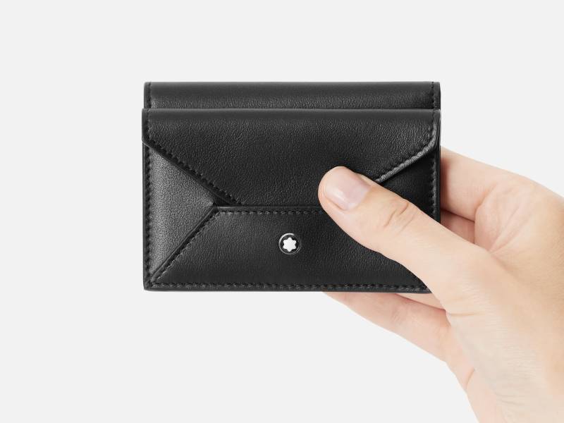 CARD HOLDER 4CC BLACK MEISTERSTUCK SELECTION SOFT MONTBLANC 131255